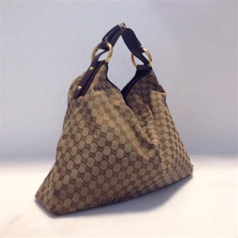 gucci borsa 1500 trapezio monogram tela|Gucci shoulder bag.